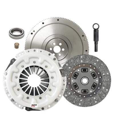 HD PREMIUM UPGRADE CLUTCH KIT & FLYWHEEL for 1989-1998 NISSAN 240SX KA24E KA24DE - Image 1 of 4