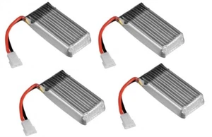 3D Flying FY8012 H107-A24 Battery 3.7v 380mAh 25c Li-Po RC 20mm x 4 Pack - Picture 1 of 4