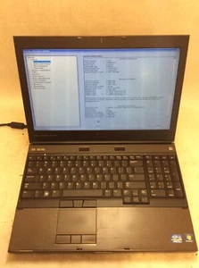 Dell Precision M4600 Laptop 15" Intel Core i7 2nd Gen LOCKED BIOS -PP - Picture 1 of 7