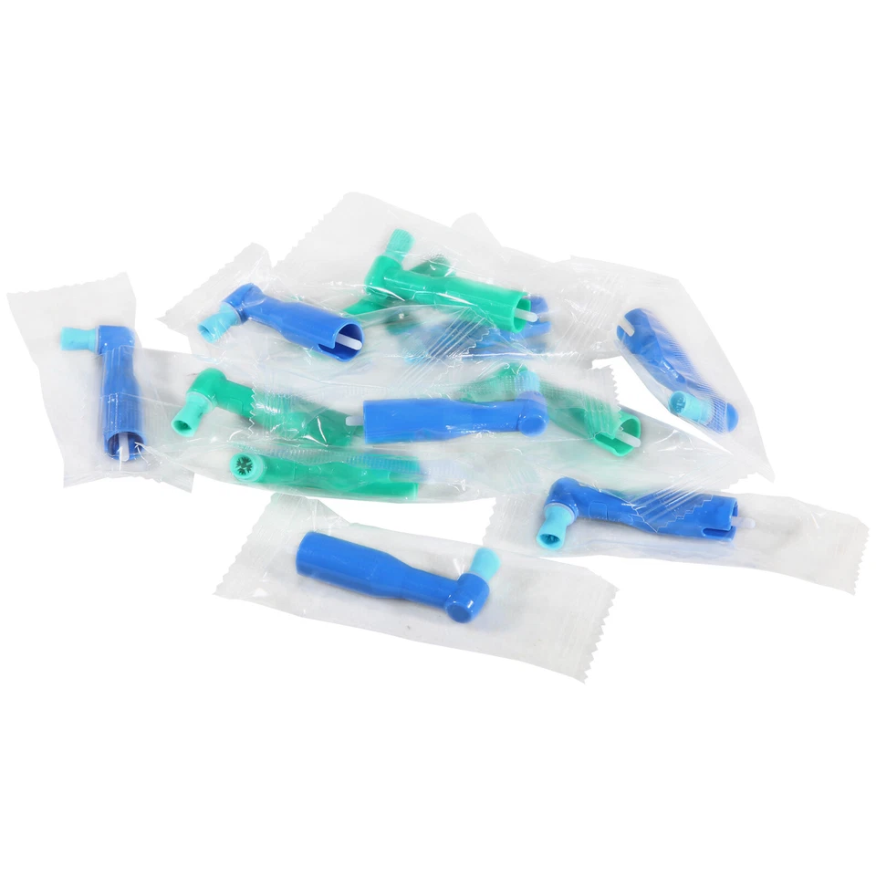 Dental Disposable Prophy Angles Cups Contra Angle Blue Green 100-1000pcs DS - Image 1 of 4