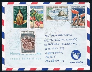 NEW CALEDONIA to AUSTRALIA • 1965 • Airmail to Canberra - Bild 1 von 1