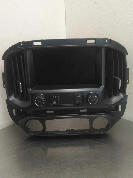 Radio de audio Chevrolet Colorado 2017-2019 con panel de control de pantalla OEM Foto 1 de 4