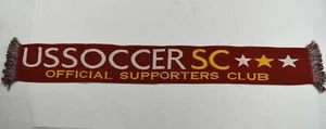 Sciarpa sportiva tifoso fondatore US Soccer Club logo lavorato a maglia autunno inverno sciarpa ufficiale - Foto 1 di 9