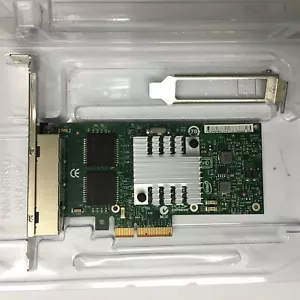 IBM 49Y4242 49Y4241 Intel I340-T4 Quad Port Ethernet Gigabit PCI Network Adapter - Picture 1 of 8