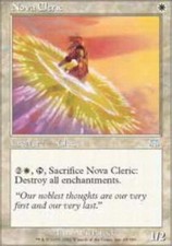 MTG magic cards 2x x2 Light Play, English Nova Cleric Onslaught