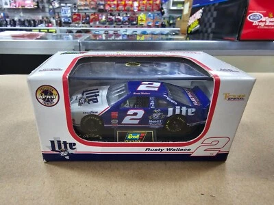 Rusty Wallace #2 Miller Lite 1997 Ford Thunderbird Texas Special 1:64 1/10,080 - Image 1 of 4