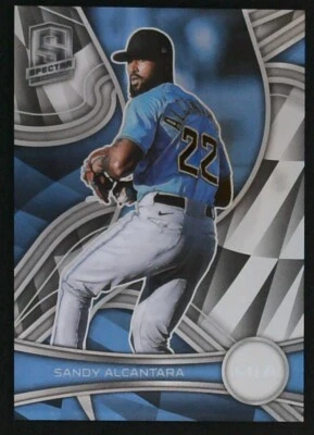 2022 Panini Chronicles Sandy Alcantara #70 BASEBALL Miami Marlins Spectra - Image 1 of 2