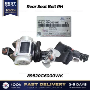 ⭐Genuine⭐ Rear Seat Belt RH 89820G6000WK for Kia Picanto - Picture 1 of 3