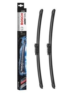 Mini Roadster Front Wiper Blade Blades Set Windscreen 2012 Onward BOSCH AEROTWIN - Picture 1 of 11