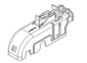 New Box (400) Aptiv / Delphi 13653051 Automotive ASSM Lock Cover - Picture 1 of 3