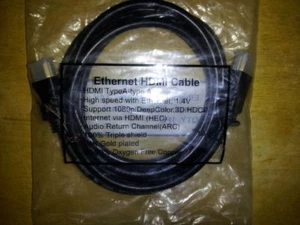 6 FT HDMI Premium 1080P HD Cable Cord For BLURAY 3D DVD HDTV #FX01 - Picture 1 of 2