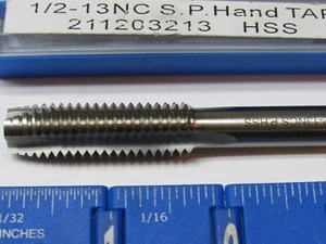 1/2"-13 GRIFOS DE MANO DE ALTA VELOCIDAD PUNTO ESPIRAL DE 3 FLAUTAS (5 PIEZAS) - Imagen 1 de 2