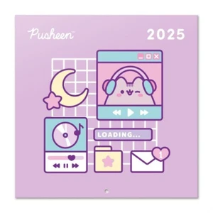 2025 Calendar Pusheen Month to View Square Calendar Official Product - Picture 1 of 7