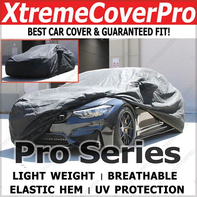 2015 BMW 428I 435I GRAN COUPE Breathable Car Cover w/Mirror Pockets - Black - Image 1 of 4