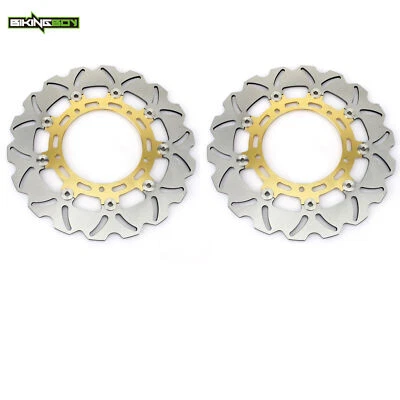 Front Brake Rotors For Yamaha YZF R6 2005-2016 XT 1200 ZE Super Tenere ABS 10-24 - Image 1 of 4