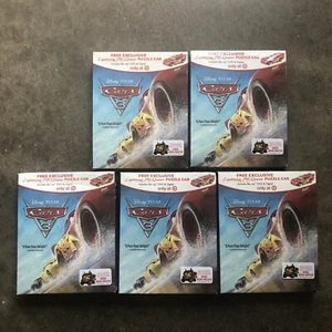 Lot 5 CARS 3 Blu-ray + DVDs + Digital Target Exclusive New In Package Sealed - Picture 1 of 6