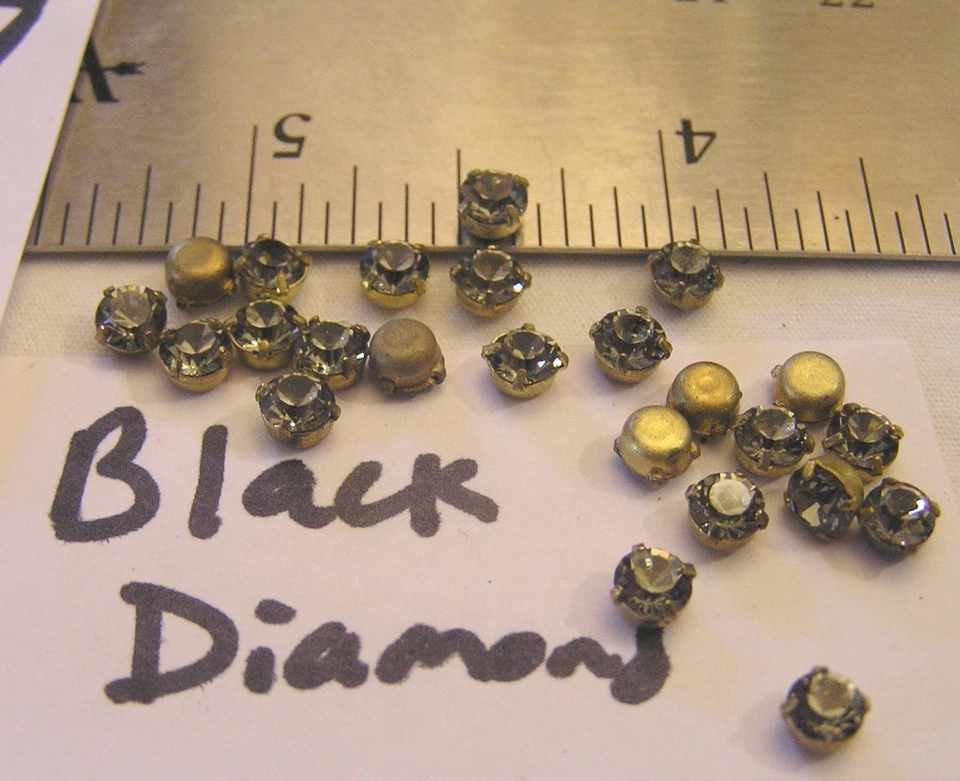 12 hallazgos de reparación artesanal de joyería con diamantes de imitación Swarovski de colección de 4 mm 597 Foto 1 de 1