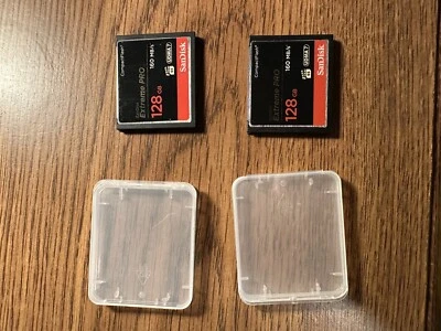 Extreme Pro Scan Disk 128 GB  - Image 1 of 4