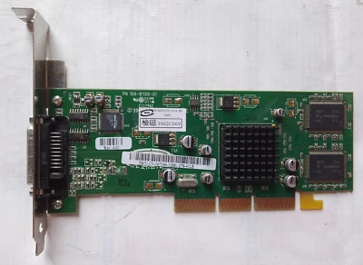 ATI E-G012-01-3614 (B) 109-81100-01 Rev. A00 AGP Graphics Card Free Shipping - Image 1 of 4