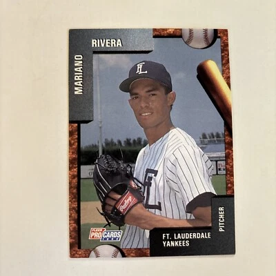 1992 Fleer Procards Mariano Rivera #2611 Ft. Lauderdale Yankees - Image 1 of 2