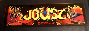 Tendone Arcade Joust 24,25" x 7,5" vintage 1982 - Foto 1 di 3