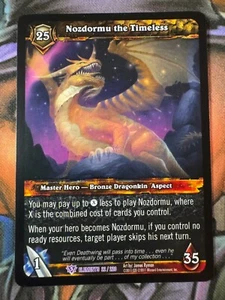 World of Warcraft TCG Elements 22/220 Nozdormu the Timeless - Picture 1 of 2