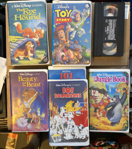 Disney VHS Black Diamond and others Lot Of 7.