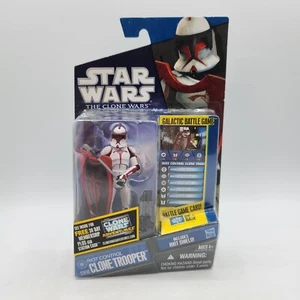 STAR WARS THE CLONE WARS CW49 RIOT CONTROL CLONE TROOPER w/ SHIELD 3.75" FIGURE  - Picture 1 of 3
