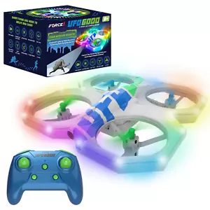 Force1 UFO 6000 Mini RC Stunt Aerial Drohne, Multicolor LED Lichter mit Kamera - Bild 1 von 6
