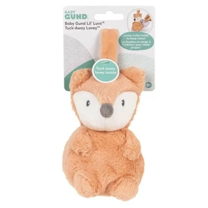 Baby Gund Lil' Luvs Tuck Away Lovey Emory The Fox Plush Cuddle Buddy - Foto 1 di 3
