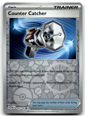 Counter Catcher 160/182 SV04: Paradox Rift Uncommon Reverse Holo Pokemon TCG NM - Image 1 of 2