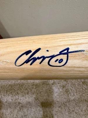Autographed CHIPPER JONES Atlanta Braves Rawlings Big Stick Professional Bat - Image 1 of 3