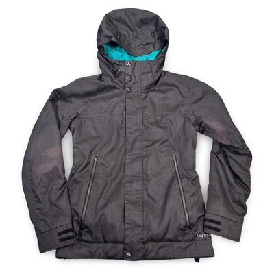 Chaqueta de Snowboard Burton White Collection DRYRIDE Para Mujer M Gris Con Capucha Exterior Foto 1 de 4
