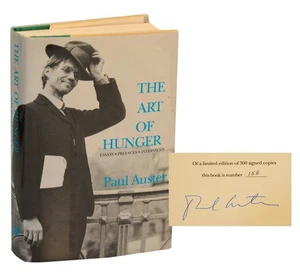 Paul AUSTER / ART OF HUNGER ESSAYS PREFACES INTERVIEWS Signed Limited #199671 - Picture 1 of 2