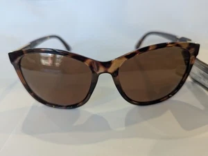 Foster Grant Brown Tortoise Womens TruPolar Polarized Sunglasses 100% UVA/UVB - Picture 1 of 8