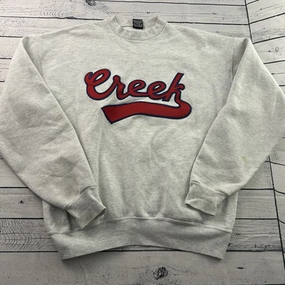 Vintage H.L. Miller Script Cherry Creek Crewneck Sweatshirt Men's XL Gray - Image 1 of 4