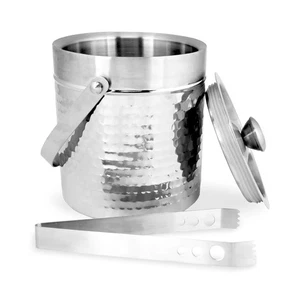 Chef Craft gehämmerter doppelwandiger Eiskübel, 2 Quart Volumen, Edelstahl - Bild 1 von 1