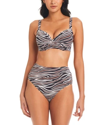 Bleu Rod Beattie Women's Animal Instinct Swim Bottom (Pecan, 8) - Image 1 of 3