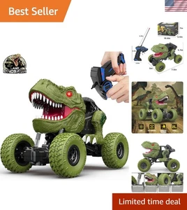 Remote Control Dinosaur Truck with Lights - Ideal Birthday and Holiday Gift! - Picture 1 of 9