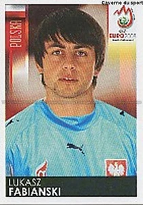 253 VIGNETTE PANINI FABIANSKI POLAND POLSKA EURO 2008 STICKER - Imagen 1 de 1