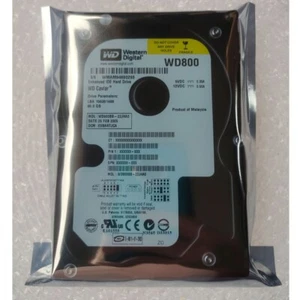 Original WD 80GB WD800BB 7200RPM ATA/100 IDE PATA Desktop 3.5" HDD Hard Drive - Picture 1 of 7
