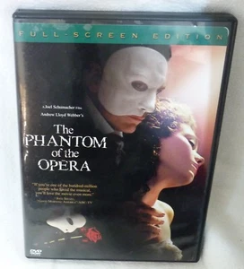 Andrew Lloyd Webbers The Phantom of the Opera (DVD, 2005, Full Frame) - Imagen 1 de 2