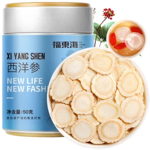 Hierba China【 50g】5 años rodaja de ginseng seco ginseng americano - Imagen 1 de 7