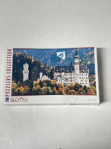 Puzzlers Collection Neuschwanstein Castle 500 Piece Puzzle Sure-Lox New Sealed - Picture 1 of 7