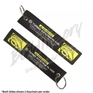 NEW JDM Jet Tag Key Chain - Turbo Warning Key Chain - 240sx Drift Car SR20 - Bild 1 von 4