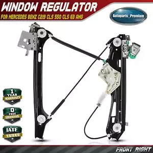 Front Right Power Electric Window Regulator for Mercedes Benz W219 CLS500 CLS550 - Picture 1 of 8
