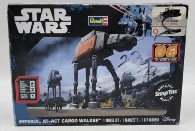 Revell Star Wars Rogue One Imperial AT-ACT Cargo Walker Model Kit NIB READ - Image 1 of 4