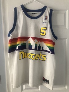 nuggets white rainbow jersey