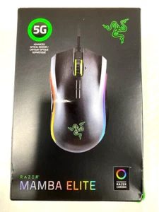 Razer Mamba Elite Wired Gaming Mouse: 16,000 DPI Optical Sensor NEW! - Picture 1 of 2