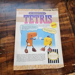 An Adventure in Tetris World Nintendo NES Strategy Guide Insert Manual Booklet - Picture 1 of 4